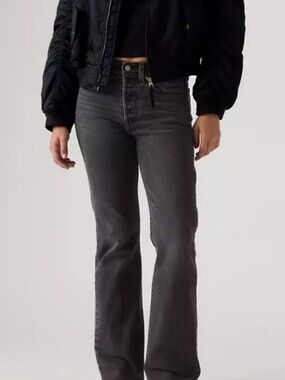 Levi's Wedgie Bootcut Jeans Black S8ze 31